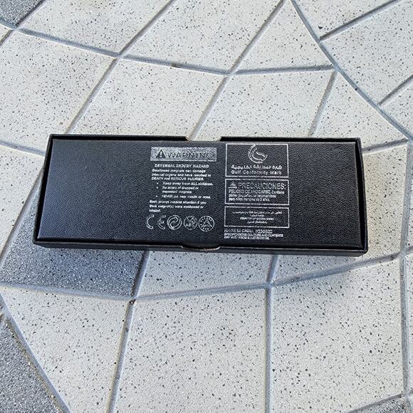 Fidget Pen Metallic Rainbow Alloy Sensory Gadget Pen Tool Gift Set - Picture 4 of 7